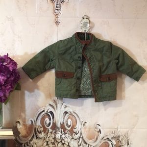 Osh Kosh Olive Gree Fall Jacket Coat 12 mo Love It